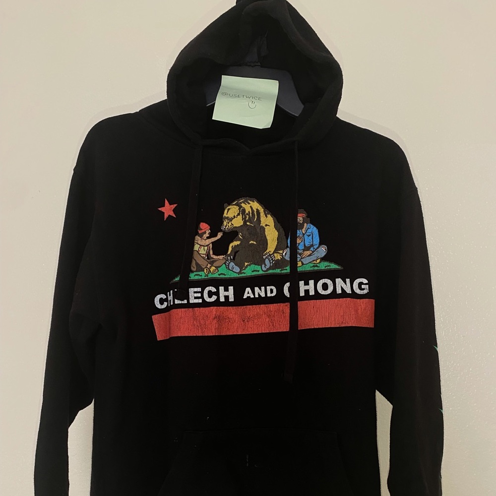 Cheech and Chong Black Hoodie